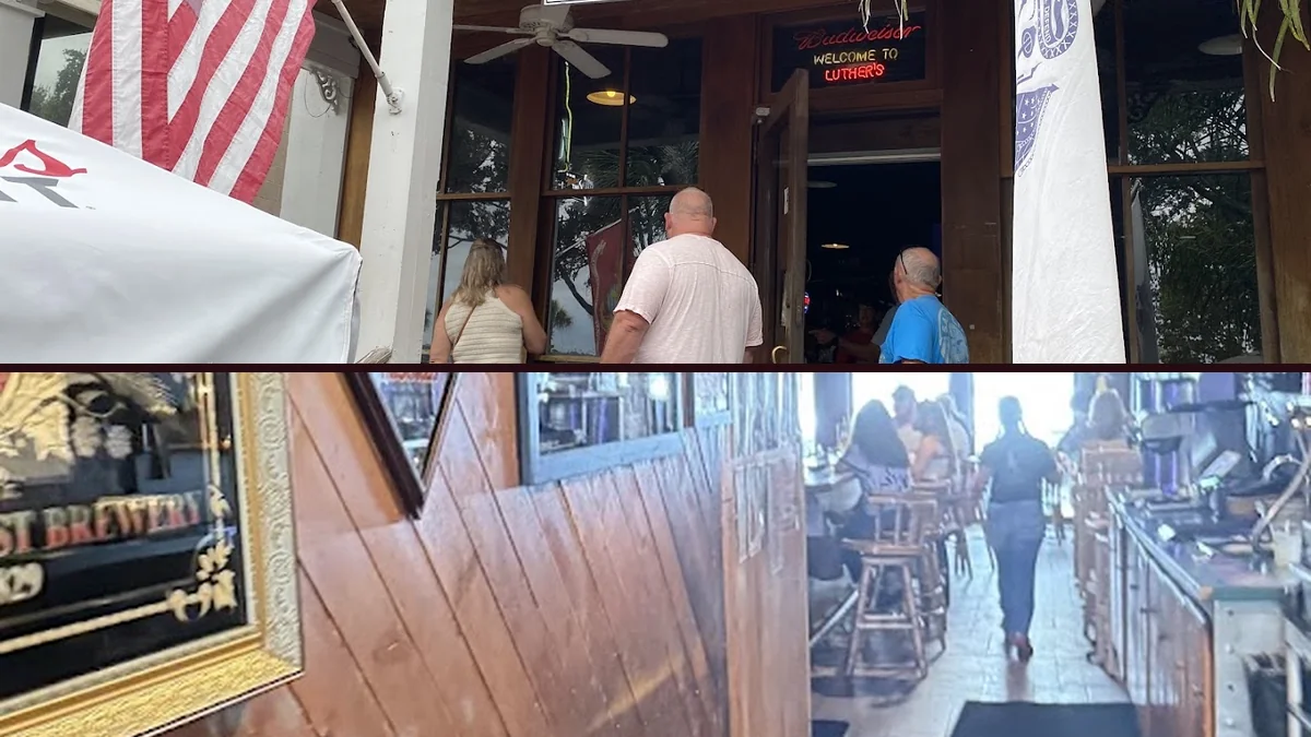 Traditional bar fare served in a relaxed dining room.