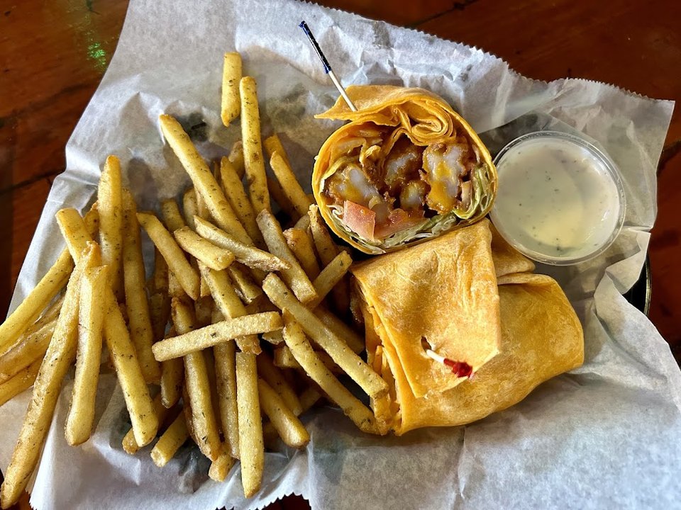 Buffalo Shrimp Wrap