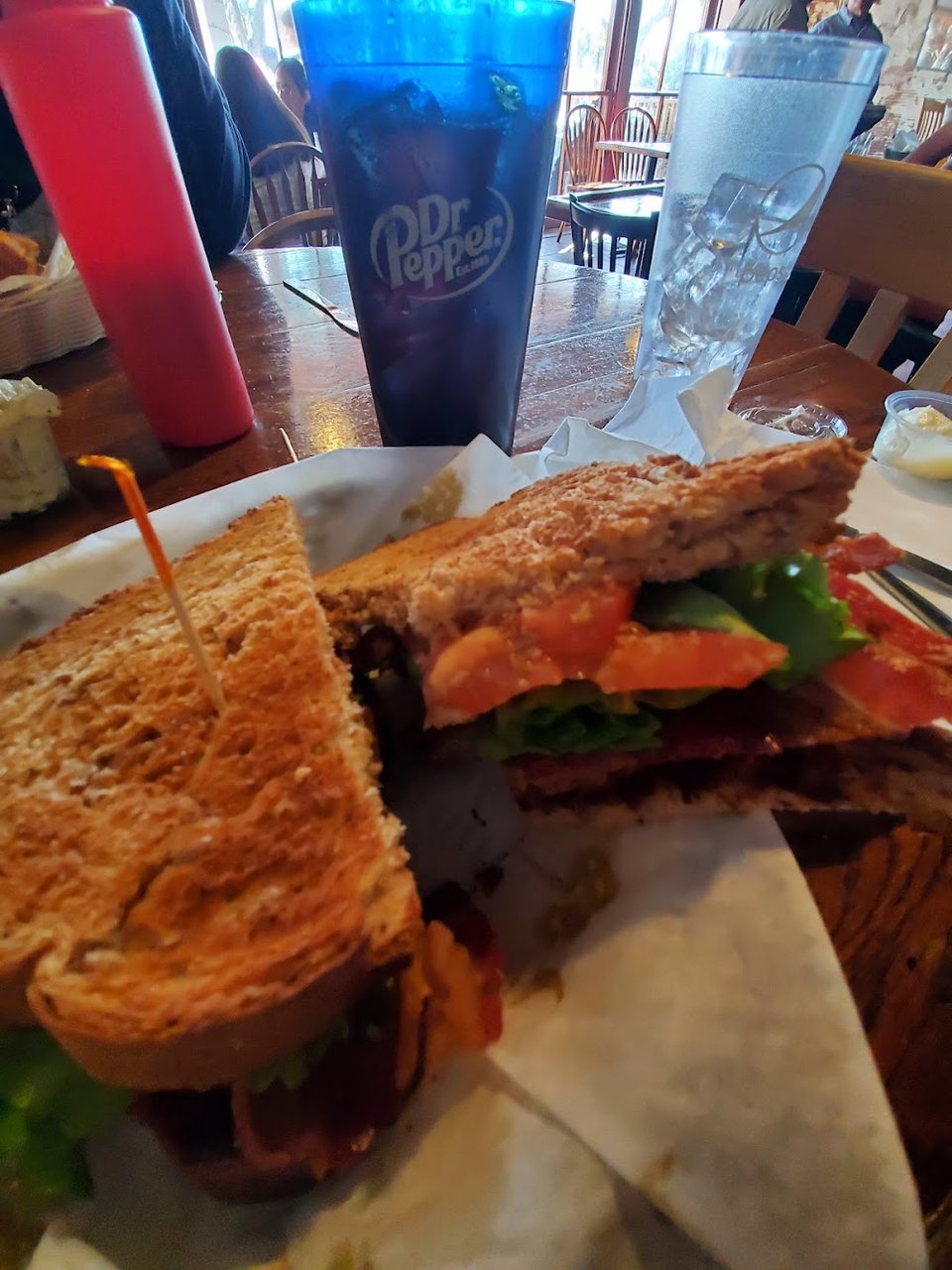 blt Sandwich with Potato Salad